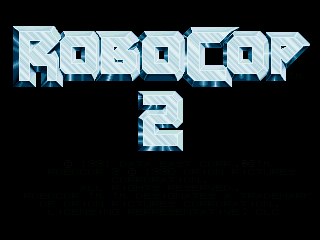 Robocop 2 (Euro+Asia v0.10) Title Screen